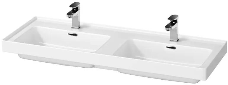 Cersanit - SET B284 skrinka + umývadlo, biely lesk , Crea 120, S801-323