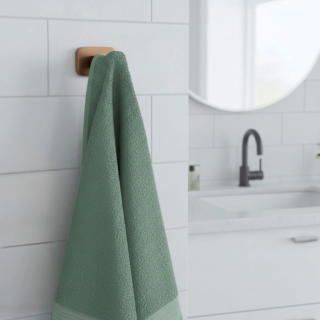 Rea Nico, kúpeľňový 1-háčik na uterák, medená matná, REA-88036