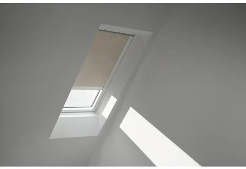VELUX Zatemňovacia roleta na strešné okno so solárnym ovládaním DSL CK04 4579S béžová