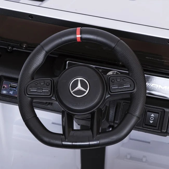 Elektrické autíčko MERCEDES AMG G63 biele