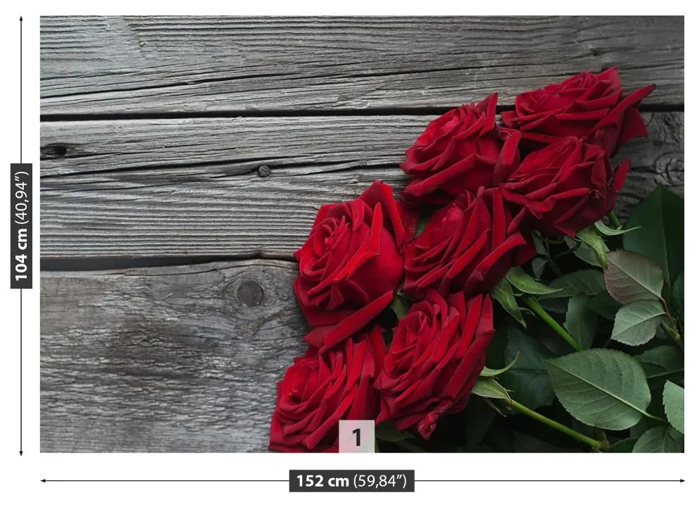 Fototapeta Vliesová Červené ruže 104x70 cm