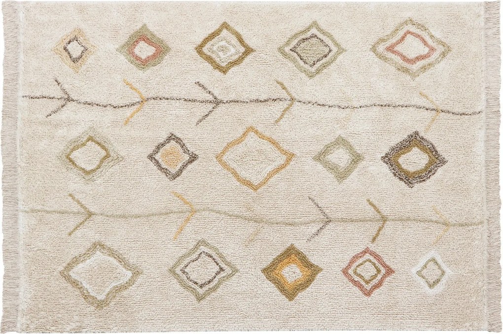 Lorena Canals, Kusový koberec Kaarol Earth, 170x240, béžová, obývacia izba