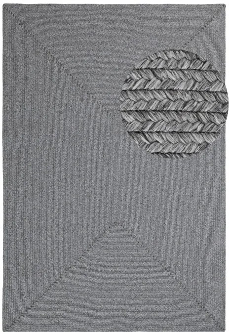 Koberec Hanse Home Braided Trenzado svetlosivý