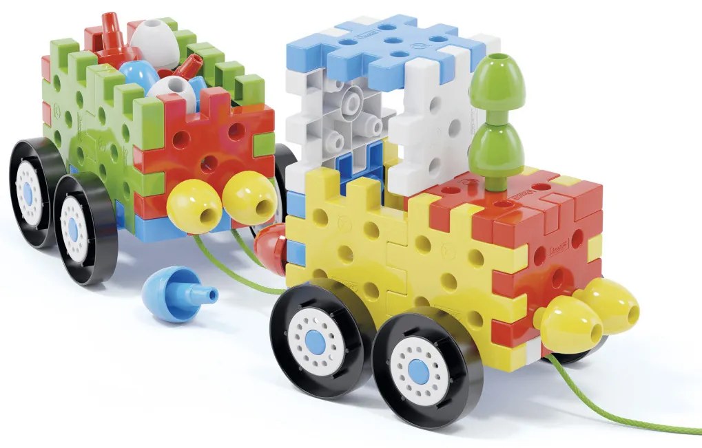 Jumbo Peggy - stavebnica s mozaikou - 62 ks