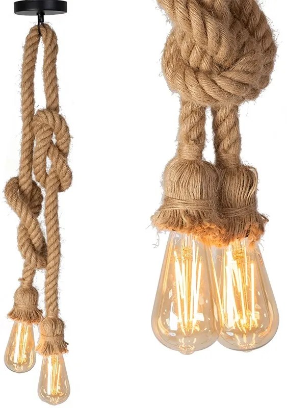 Stropné svietidlo Rope