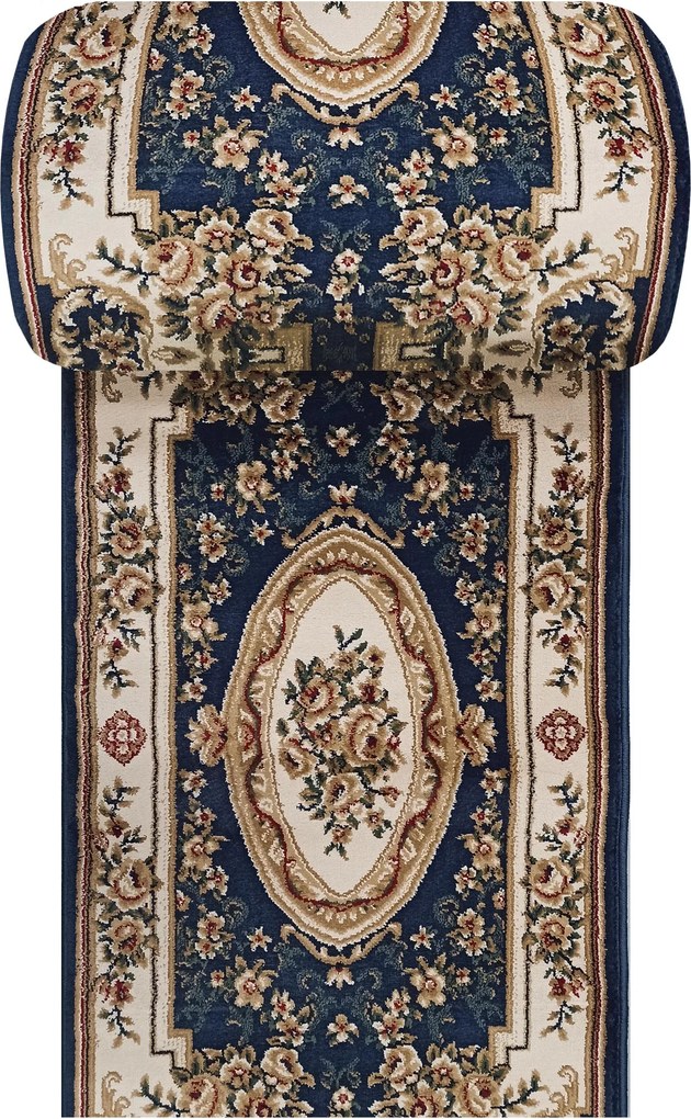 DY Exkluzívny koberec 04 N – tmavomodrý Rozmer: 120 cm