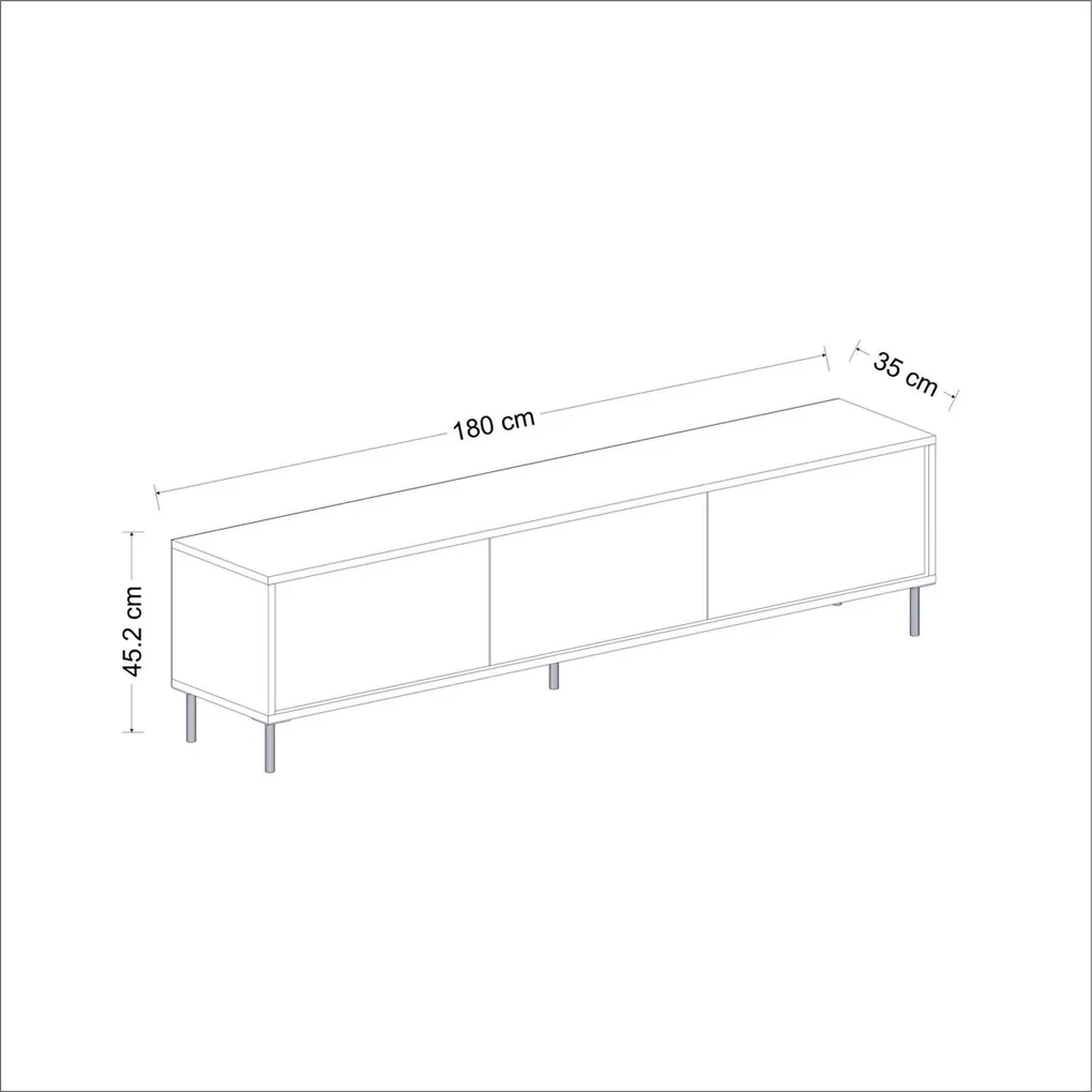 TV stolík Imaj antracit