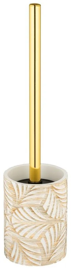 Béžová WC kefa z polyresínu Terralba – Wenko