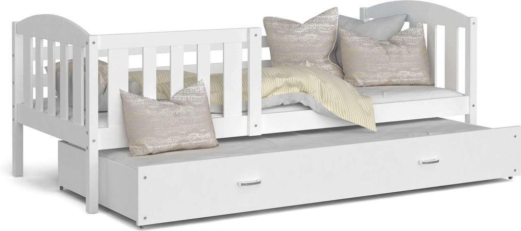 GL Rozkladacia posteľ Kuba P2 Color Biela Rozmer: 190x80
