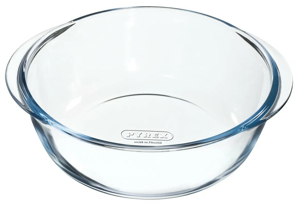 Pyrex Sklenená zapekacia misa okrúhla 2,3 l, 26 x 23 x 8 cm