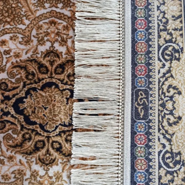 Koberec Exkluzívny Qum Silk 02 modrý