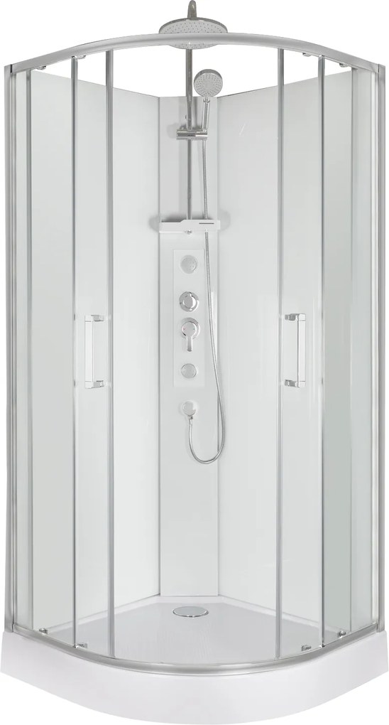 Novoterm Hydromasážny box NV-Wega 90x90 biely