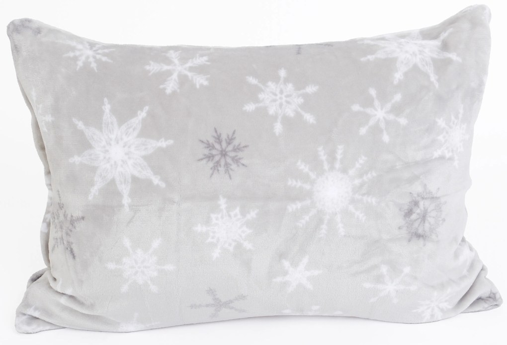 Obliečka na vankúš mikroplyš Exclusive 40 × 60 cm - Frozen sivá