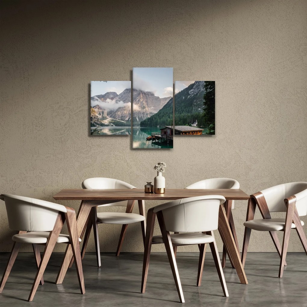 Obraz - Lake Prags (90x60 cm)