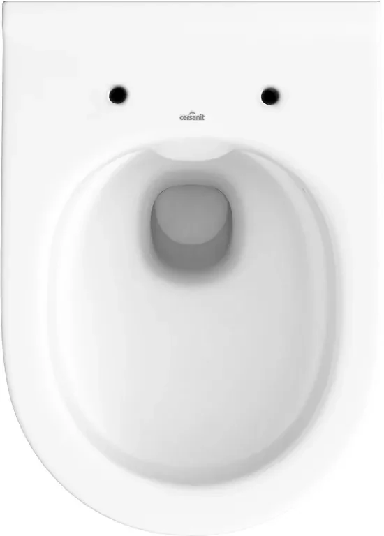 Cersanit City, System50 PNEU podomietkový rám + závesná wc misa City Oval CleanOn + čierne tlačidlo Circle, S701-763