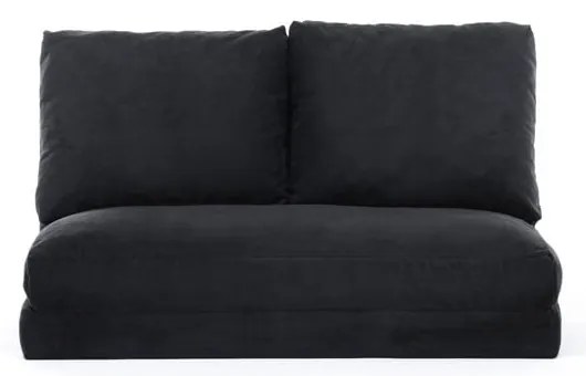 Čierna rozkladacia pohovka 120 cm Taida – Balcab Home