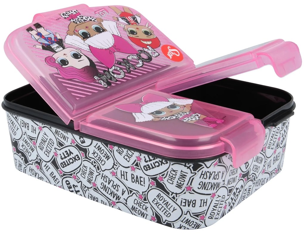 Multibox na desiatu L.O.L. Surprise s 3 priehradkami