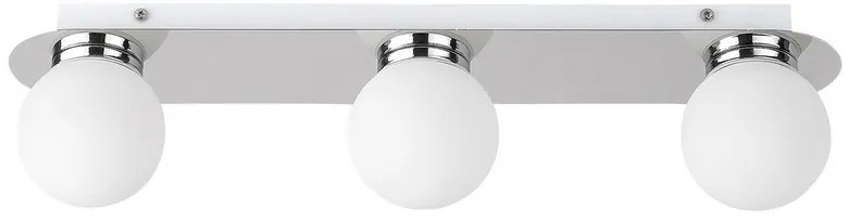 Rabalux Prisadené svietidlo do kúpeľne Becca 3x28W | G9 | IP44 - chróm