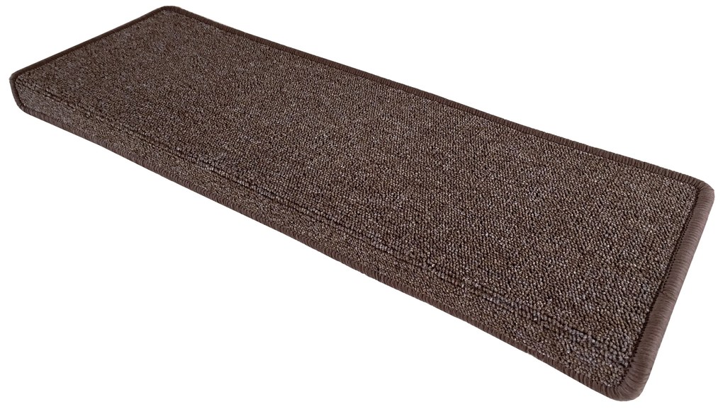 Vopi Nášľapy na schody Astra hnedá obdĺžnik, samolepiaci - 25x80 obdĺžnik (rozmer vrátane ohybu)