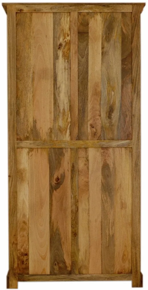 furniture-nabytek.cz - Knižnica drevo mango 100x200x45