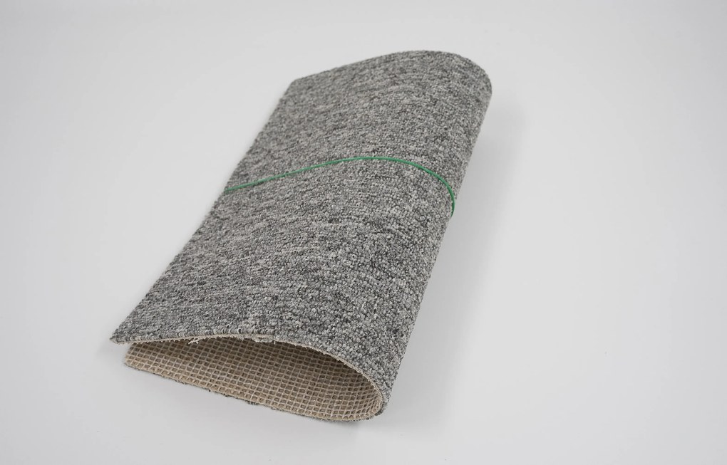 Associated Weavers, Koberec metráž Medusa 94, na mieru, šíře 4m, hnedá, ab (mriežka), chodba / predsieň