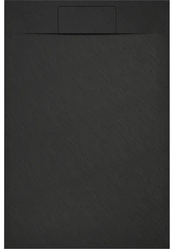 Mexen Otto, SMC obdĺžniková sprchová vanička 110 x 80 cm, čierna, 4N708011