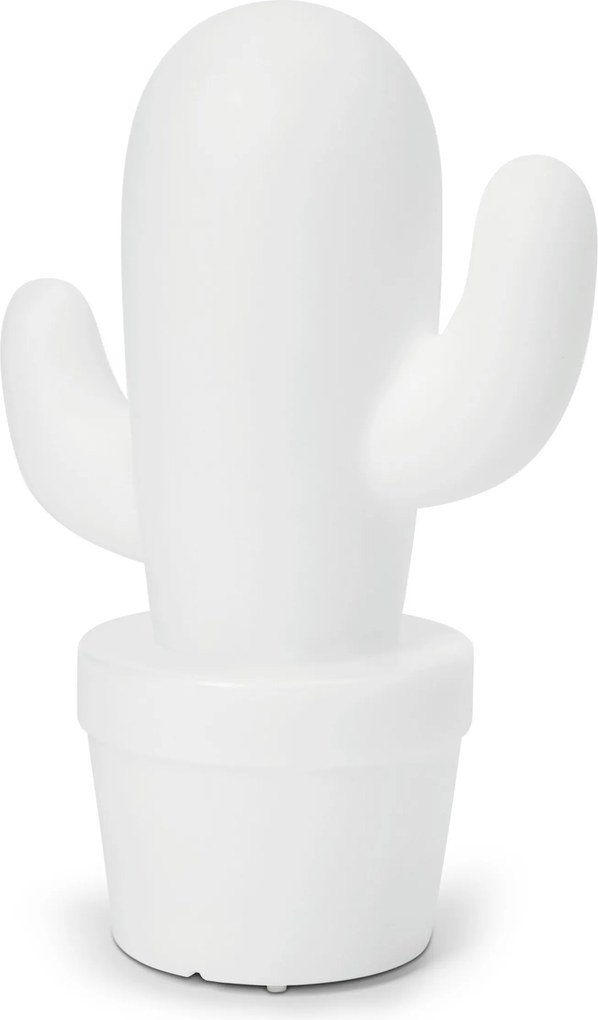 LED akumulátorová stolová lampa do exteriéru, kaktusová