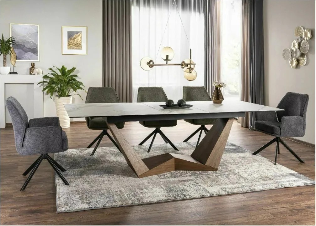 SI Stolička Hugo Brego sivý