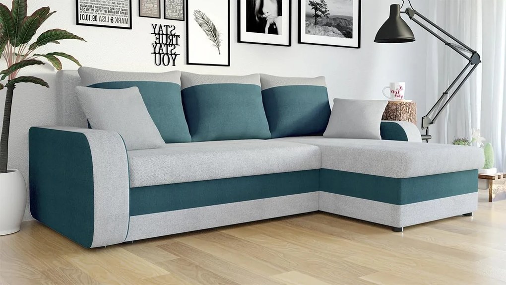 Rohová sedačka Burnet Lux, Dostupné poťahy: Flow 09