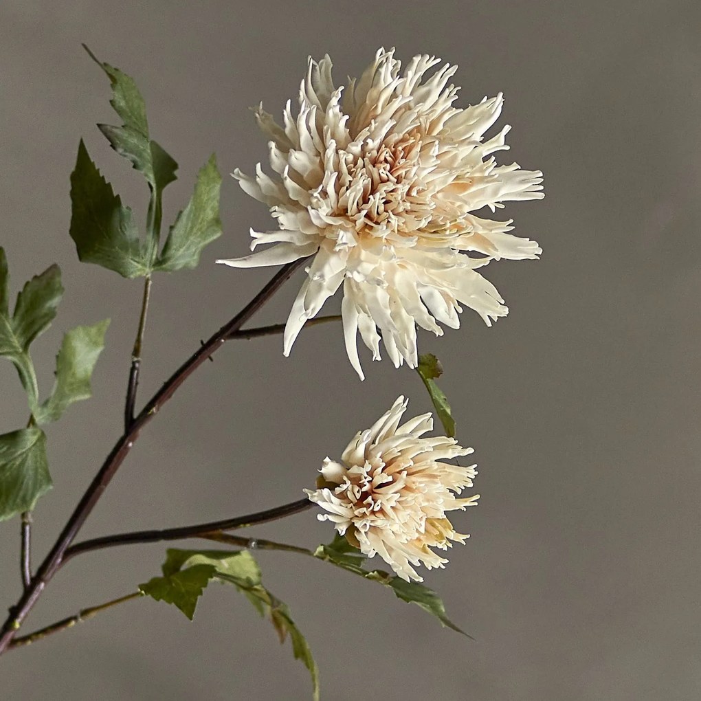 Bloomingville Umelá kvetina Chrysantemum Nature 80 cm