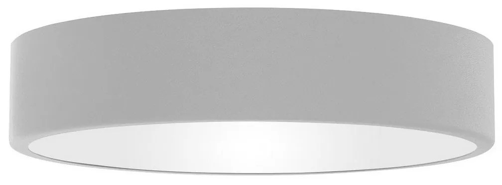 Vonkajšie stropné svietidlo so senzorom CLEO 3xE27/24W/230V pr. 40 cm šedá IP54