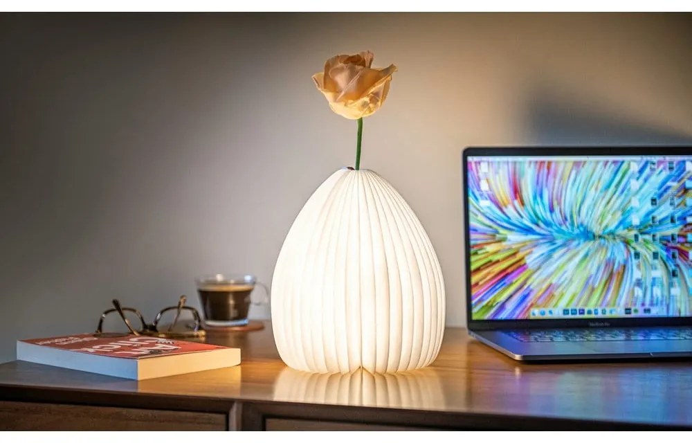 Stolová lampa a váza v jednom Gingko Bamboo