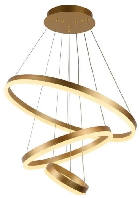 LED Stmievateľný luster na lanku LED/85W/230V 3000-6500K + diaľkové ovládanie