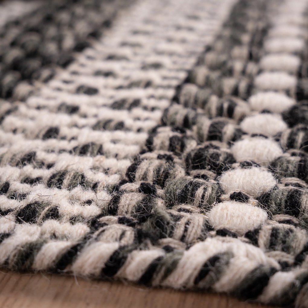 Ručne viazaný kusový koberec Jaipur 335 Grey, 200x290, šedá, obývacia izba, Obsession