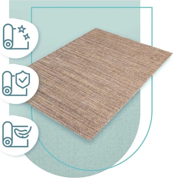 Koberec FENER hnedý