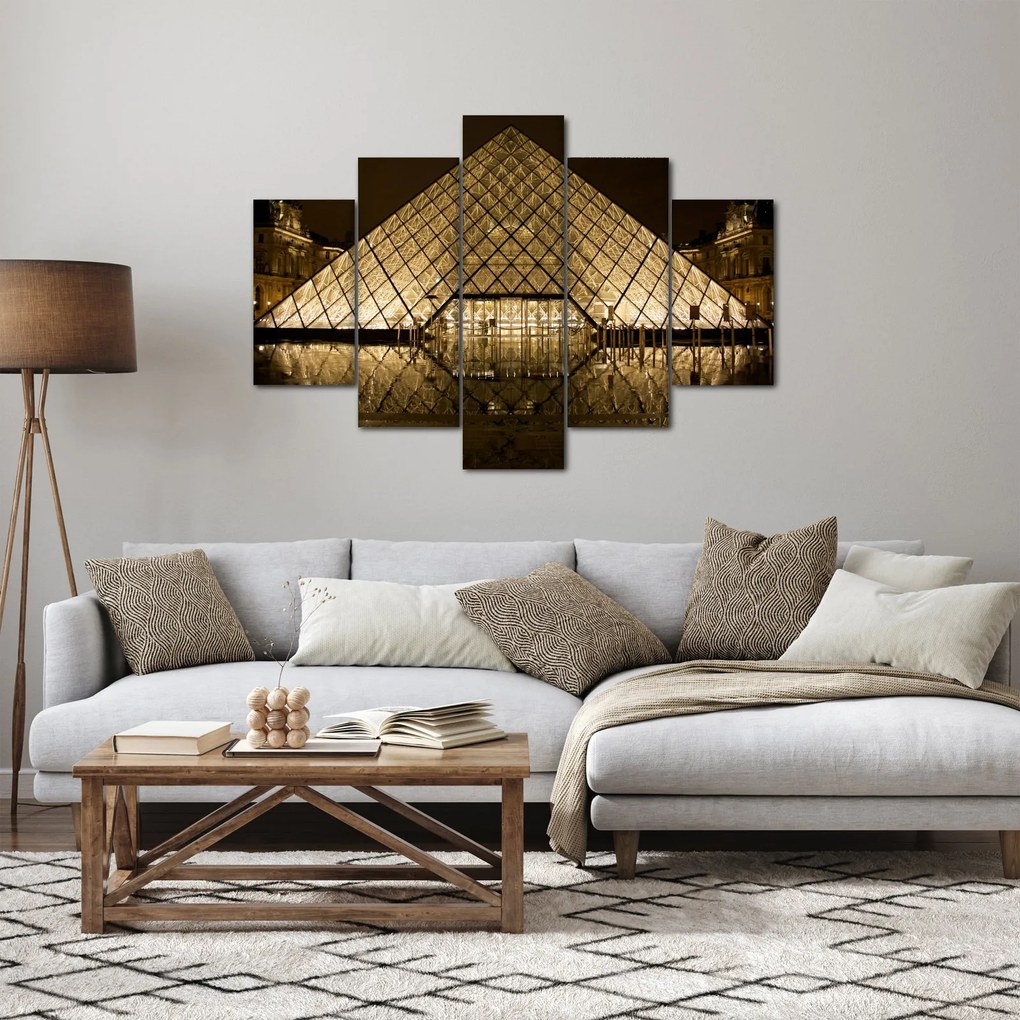 Obraz Louvre (150x105 cm)