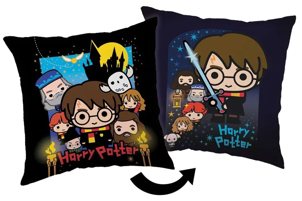 Detský vankúšik 40x40 cm Harry Potter "Friends" – Jerry Fabrics