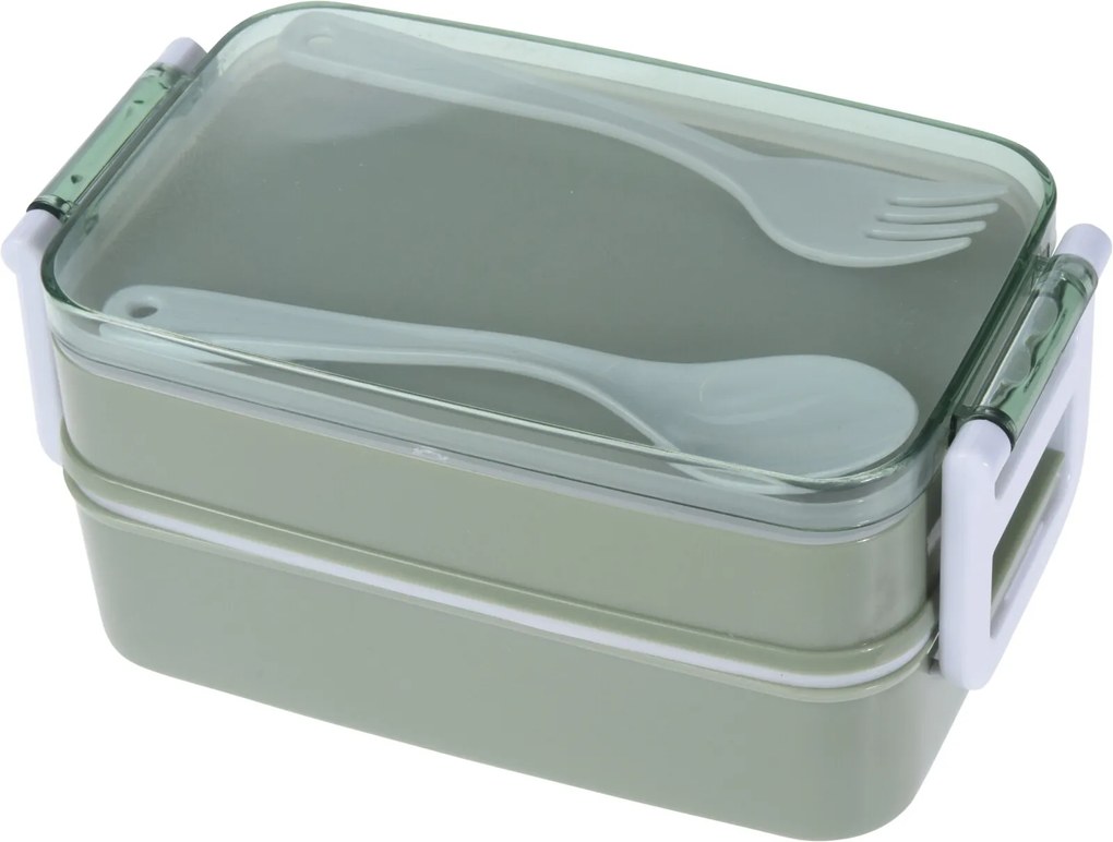Olovrantový box s príbormi, Excellent Houseware Farba: Ružová