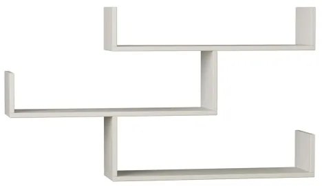 Nástenná polica TIBET 66,5x119 cm biela