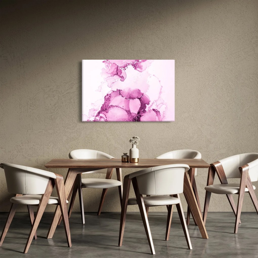 Obraz - Ružový dekor (90x60 cm)