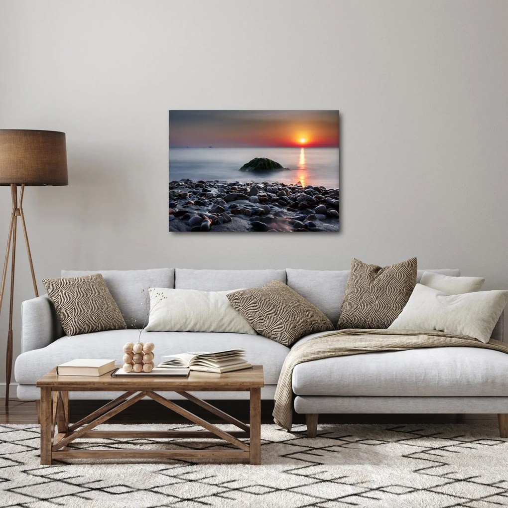 Obraz - Na pobreží (70x50 cm)