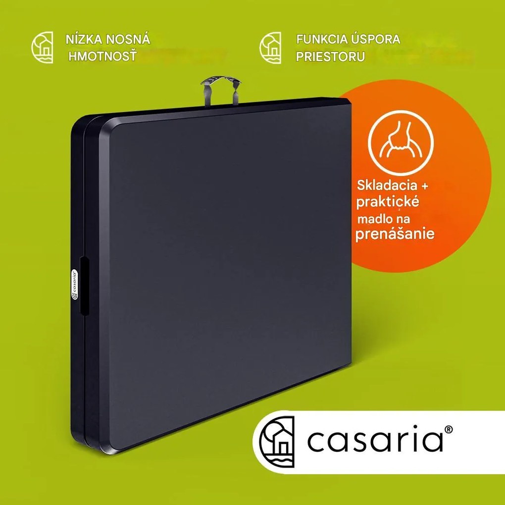 InternetovaZahrada Pivný set 183 cm - antracit
