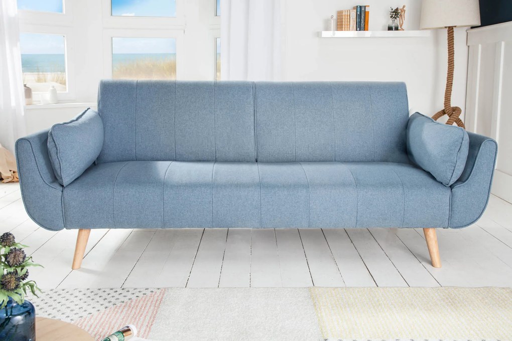 Rozkladacia pohovka Divani II svetlomodrá