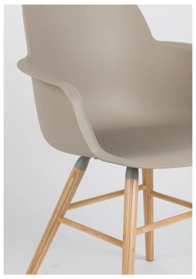 Béžové jedálenské stoličky v súprave 2 ks Albert – Zuiver