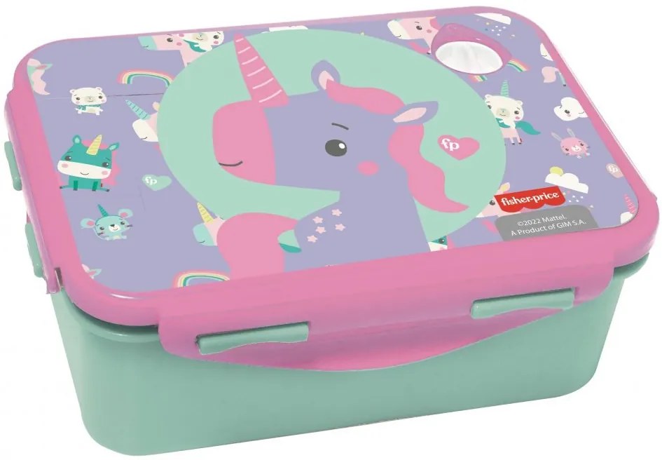 Box na desiatu Fisher-Price s jednorožcom