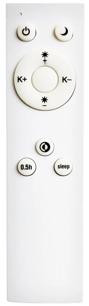 TOP LIGHT Svetlo nástenné-stropné Ocean HM RC, Biela-Chróm