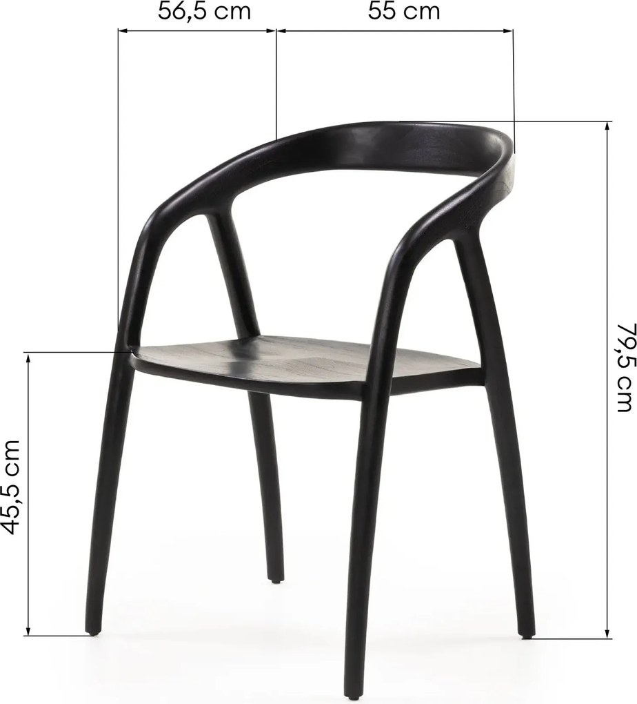 Jídelní židle SANDE 02 z masivu