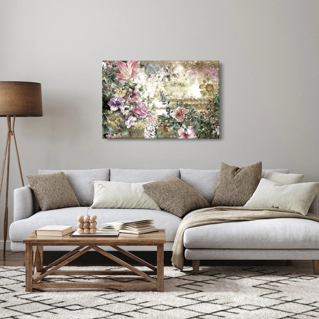 Obraz - Dizajnové kvety (90x60 cm)