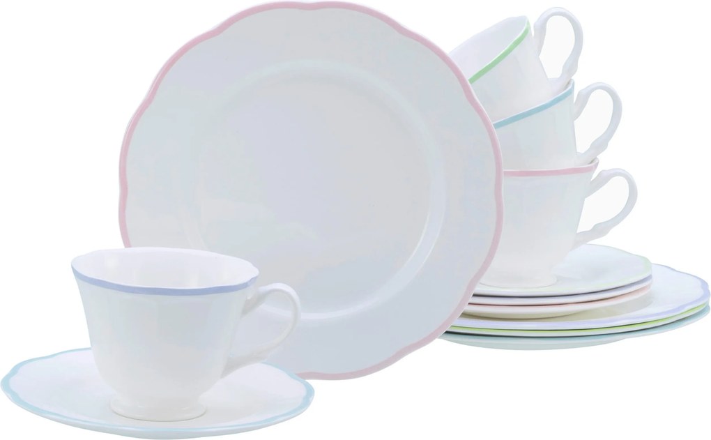 XXXLutz KÁVOVÝ SERVIS Florine Bunt 12-dielne Creatable - Online Only bytové doplnky - 007768074801