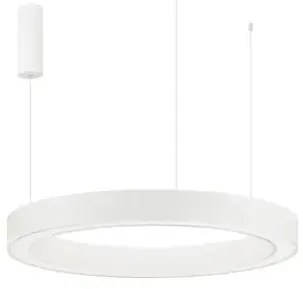 LED luster Morbido 60 biele s diaľkovým ovládaním